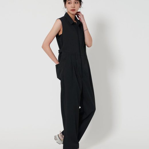 BEAUTY&YOUTH UNITED ARROWS 【別注】＜HEAR MY NAME＞オールインワン -速乾・UV- ビューティー＆ユース　ユナイテッドアローズ オールインワン・オーバーオール オールインワン・つなぎ ブラック ブラウン【送料無料】
