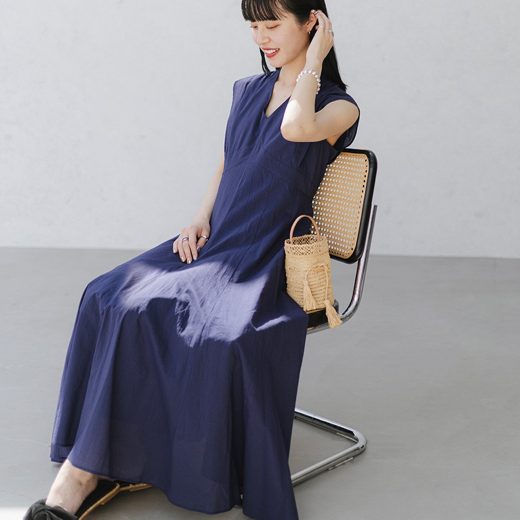 Demi-Luxe BEAMS 【6/11 9:59までポイント10倍】【別注】MARIHA / 夏の月 ソリッド ワンピース 25SS 旅行 お呼ばれ ドレス デミルクス ビームス ワンピース・ドレス その他のワンピース・ドレス ピンク ブラック【送料無料】