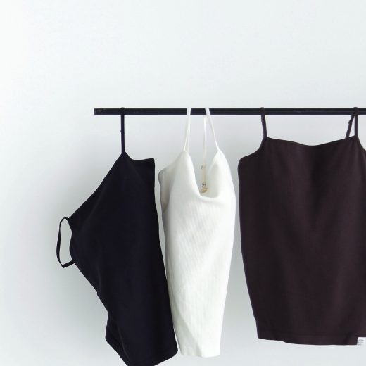 NATURAL BEAUTY BASIC カップインバックシャンキャミソール ナチュラルビューティベーシック トップス カットソー・Tシャツ ホワイト ブラウン ブラック【送料無料】