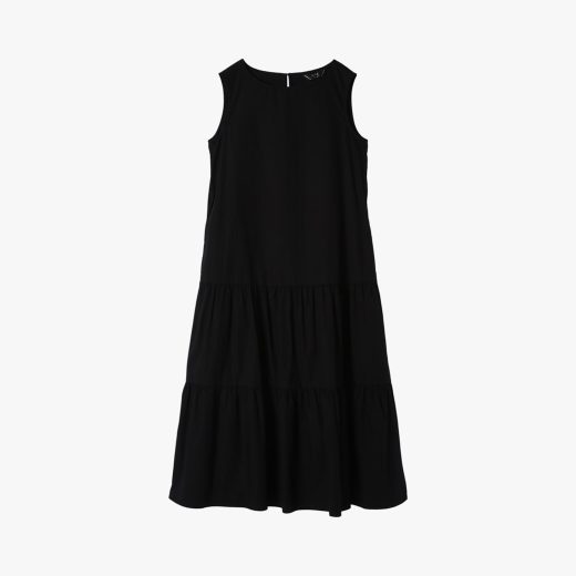 【SALE／30%OFF】To b. by agnes b. ナチュラルコットンドレス アニエスベー ワンピース・ドレス その他のワンピース・ドレス ブラック【送料無料】