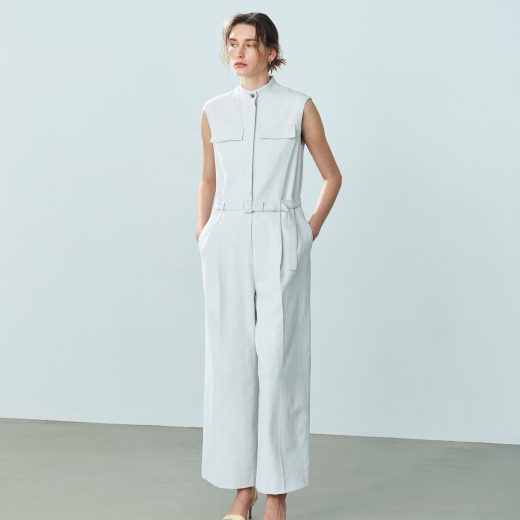 【SALE／20%OFF】N.O.R.C 【リネンオックス】オールインワン ノーク ワンピース・ドレス ワンピース ベージュ ブラック グレー【送料無料】