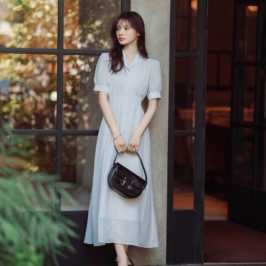 PROPORTION BODY DRESSING シアーシャツワンピース プロポーションボディドレッシング ワンピース・ドレス ワンピース ブラック【送料無料】