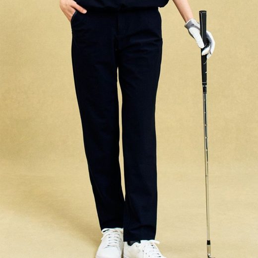 23区GOLF 【WOMEN】機能に優れた新素材「AIR TOOL」で暑い夏を快適に テーパードパンツ 接触冷感 UVカット 高通気 ストレッチ イージーケア ニジュウサンクゴルフ パンツ その他のパンツ ネイビー ブルー ブラック【送料無料】