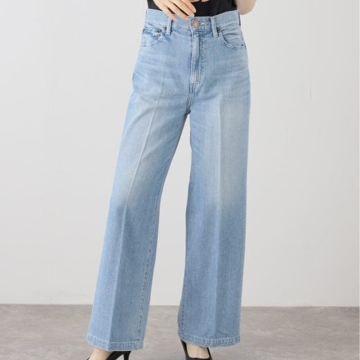 La Totalite 【洗える】RED CARD TOKYO/レッドカードトーキョー Slogan denim ラ トータリテ パンツ ジーンズ・デニムパンツ ベージュ ブルー【送料無料】