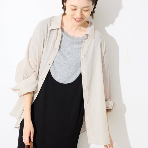 SLOBE IENA シアーコットンギャザースリーブシャツ スローブ イエナ トップス シャツ・ブラウス ブラウン ブルー ベージュ【送料無料】