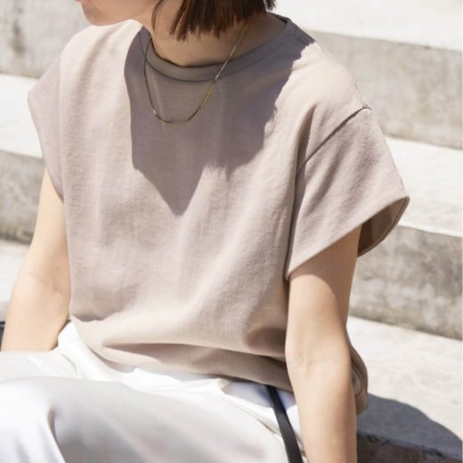 《追加2予約》シアーミニ裏毛 Tシャツ IENA イエナ トップス カットソー・Tシャツ ホワイト グレー【先行予約】*【送料無料】[Rakuten Fashion]