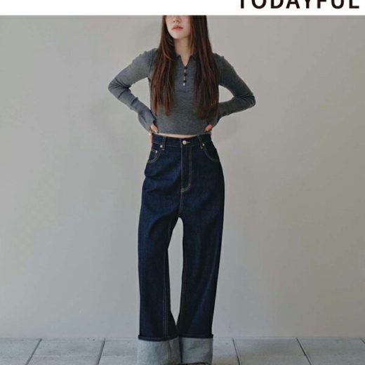 【土日も即日発送】TODAYFUL トゥデイフル Cary’s Denim 12421401 キャリーズデニム 2024winter 2024秋冬 新作 キャンセル返品不可