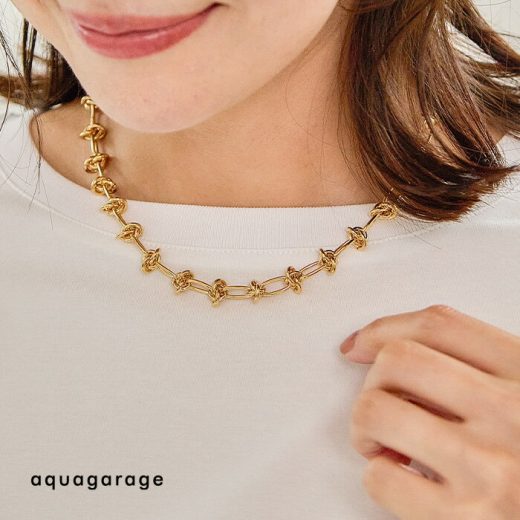 6月30日発売■ リーフモチーフネックレス レディース ≪ゆうメール便配送05・代引不可≫