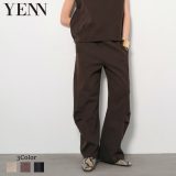 【即納】【2025秋冬新作】YENN イエン KNEE TUCK SWEAT PT ニータックスウェットパンツ ニータック スウェットパンツ ジャージパンツ ジャージー イージーパンツ ワイドパンツ カーブパンツ ワイド カーブ イージー パンツ ロングパンツ レディース 秋冬 秋