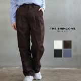 【ポイント2倍】【LINEクーポン有】【2025年春夏新作】ザ シンゾーン THE SHINZONE パンツ トムボーイパンツ タックパンツ ワイドパンツ ハイウエスト ゆったり 定番 タック フルレングス 長め 人気・20AMSPA64-4432501(レディース)(◎)