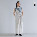 CLANE クラネ ドレープ ラップ キャミ スカート 18109-6132-kk 2025ss新作 レディース【☆】