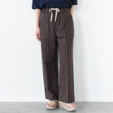 【SALE 30％OFF】THE SHINZONE（シンゾーン）/NOSTALGIC STRIPED WIDE PANTS ノスタルジックストライプワイドパンツ【返品交換不可】