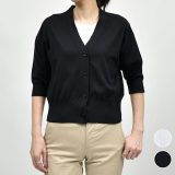 JOHN SMEDLEY(ジョンスメドレー)S4741 クロップドコットンニットカーディガン 26051002030【SALE30】