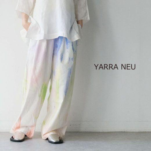 【LINE登録で500円オフクーポン】YARRA NEU ヤラ ニューUNREALSTIC プリント イージーパンツ 5525-442 【2025SS 春夏】 ギフト プレゼント ランキング