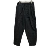 【中古】CALMER　ナチュラルダイパンツ 23030256502110 ブラック サイズ：2 【220525】（カルメール）