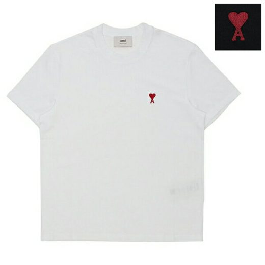 アミパリス Tシャツ カットソー メンズ レディース ユニセックス AMI PARIS BFUTS035724 TS CLASSIC RED
