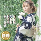 ＼超目玉！最大50%off／★まとめ買いで最大10%OFF！6/28~7/12 9:59まで浴衣 セット レディース 浴衣セット 半幅帯 大人 2点セット（浴衣/帯）花 爽やか モダン 夏 花火大会 可愛い おしゃれ送料無料