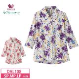 10%OFF ワコール wacoal らくラクパートナー ブラウス 長袖 トップス アウター 女性用 婦人用 レディース 綿100％ (SP・MP・LPサイズ) DAL108
