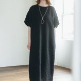 （fog linen work）マーリア　ワンピース　ブラック（未試着品）（フォグリネンワーク）