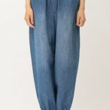 ●JOHNBULL【ジョンブル】　バルーンギャザーデニムパンツ　ジーンズ　JL251P13