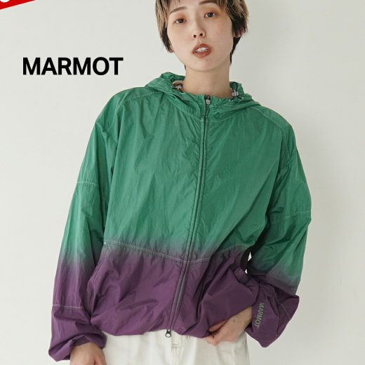 【SALE！30%OFF】マーモットキャピタル MARMOT CAPITAL グラデーションジャケット メッシュ レディース GRADATION JACKET 25SS-L3-06 軽量 ナイロン アウター 0317