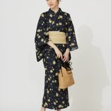 【SALE／70%OFF】any SiS 【着付け簡単5点セット】2WAY セパレート浴衣セット エニィスィス 着物・浴衣・和装小物 着物 ブルー ネイビー【送料無料】