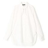 【SALE／40%OFF】EDITION スーピマコットン スカーフタイブラウス トゥモローランド トップス シャツ・ブラウス ホワイト【送料無料】
