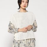 【SALE／30%OFF】pas de calais pas de calais ウォッシャブル ラウンドネック サマー ベスト パドカレ トップス ベスト・ジレ ホワイト ブラック グレー【送料無料】
