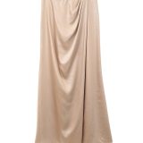 【SALE／50%OFF】Liesse タックドレープスカート リエス スカート その他のスカート グレー ベージュ カーキグリーン【送料無料】