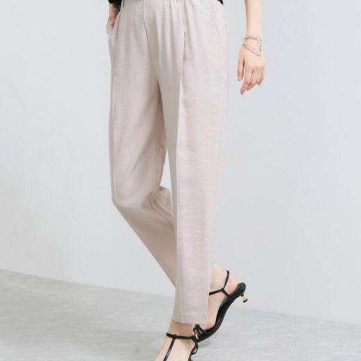 【SALE／20%OFF】VIS 【接触冷感/洗える】 リラックステーパードパンツ ビス パンツ その他のパンツ ブルー ベージュ ブラック【送料無料】