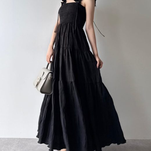 【SALE／18%OFF】JUNOAH mipiarl ギャザーショルダーエアリーワンピース【一部ペチスカートセット】 ジュノア ワンピース・ドレス ワンピース イエロー ブラック ホワイト ピンク ブルー【送料無料】