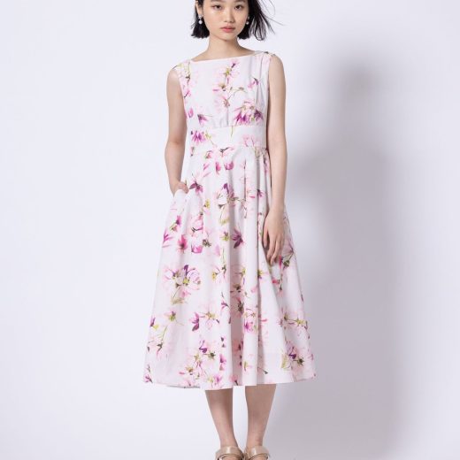 TOCCA 【美人百花掲載】【大人百花コラボ・00サイズあり・洗える・消臭】BLOOMING SPRING TIME ドレス トッカ ワンピース・ドレス ワンピース ピンク ブルー【送料無料】