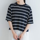 【SALE／40%OFF】URBAN RESEARCH new basic ハイゲージニットTシャツ アーバンリサーチ トップス カットソー・Tシャツ ホワイト ブラック レッド【送料無料】