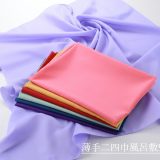 慶事 弔事 風呂敷 二四巾 約90cm 薄手 ポリエステル 無地 ふろしき 全4色 mus-32