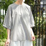 【SALE 20%OFF】[P82515]prit(プリット) 5分袖ゴムプルオーバー レディース トップス[25pr]