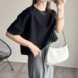 【SALE／20%OFF】Emma Taylor ライトダンボールダブルスリーブプルオーバー スタイルドア トップス カットソー・Tシャツ グレー ベージュ ネイビー ブラック ホワイト【送料無料】