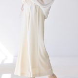 Elura サラサラリラクシーワイドパンツ＜低身長サイズあり＞/321521 エルーラ パンツ その他のパンツ ホワイト ブラック ネイビー グリーン【送料無料】