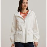 【SALE／50%OFF】LAUREN RALPH LAUREN フルジップ フーデッド ジャケット ラルフローレン ジャケット・アウター ブルゾン・ジャンパー ベージュ【送料無料】