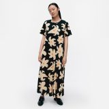 【SALE／46%OFF】Marimekko Sh Kalliokielo Villinarsissi ワンピース マリメッコ ワンピース・ドレス ワンピース ブラック【送料無料】