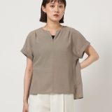 【SALE／30%OFF】UNITED ARROWS green label relaxing TEE ショートスリーブ ブラウス ユナイテッドアローズ グリーンレーベルリラクシング トップス シャツ・ブラウス ブラック ホワイト【送料無料】