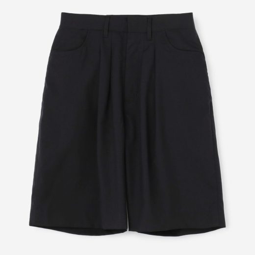 【SALE／30%OFF】Bshop FARAH ｜ ウール 2タックワイドショーツ WOMEN ビショップ パンツ その他のパンツ ネイビー グレー【送料無料】