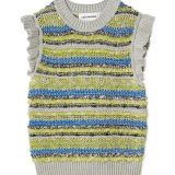 【SALE／40%OFF】LILY BROWN MIXボーダーニットトップス リリーブラウン トップス ニット グリーン ブラウン ピンク【送料無料】