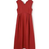 Ballsey ライトクリアスラブ バックリボンワンピース トゥモローランド ワンピース・ドレス ワンピース レッド ベージュ ブラック【送料無料】