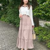 【SALE／30%OFF】FRAY I.D ＜UVカット＞【LIMITED】カーデセットノースリワンピース フレイ アイディー ワンピース・ドレス ワンピース ホワイト【送料無料】