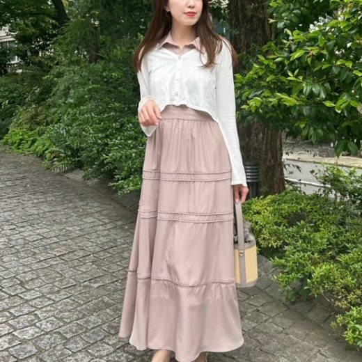 【SALE／30%OFF】FRAY I.D ＜UVカット＞【LIMITED】カーデセットノースリワンピース フレイ アイディー ワンピース・ドレス ワンピース ホワイト【送料無料】
