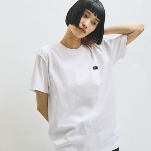 【agnes b. pour ADAM ET ROPE'】T-SHIRT ADAM ET ROPE' FEMME アダムエロペ トップス カットソー・Tシャツ ベージュ ネイビー ホワイト【先行予約】*【送料無料】[Rakuten Fashion]