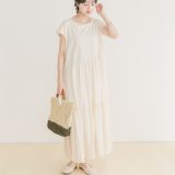【SALE／14%OFF】URBAN RESEARCH ITEMS ピグメントティアードワンピース アーバンリサーチアイテムズ ワンピース・ドレス ワンピース【送料無料】