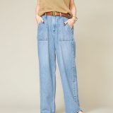 conte 【別注】＜upper hights for conte＞ベイカー デニムパンツ TOROIS ユナイテッドアローズ パンツ ジーンズ・デニムパンツ ブルー【送料無料】