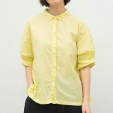 [公式ストア] SUN VALLEY サンバレー / 製品染め コットン ローン タックシャツ