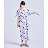 【SALE セール】sneeuw (スニュウ) | フォレストリーワンピース (purple) | ワンピース お洒落